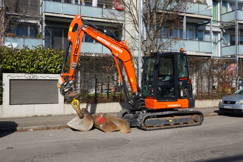 Kubota KX060-5 — Bagry a rýpadla