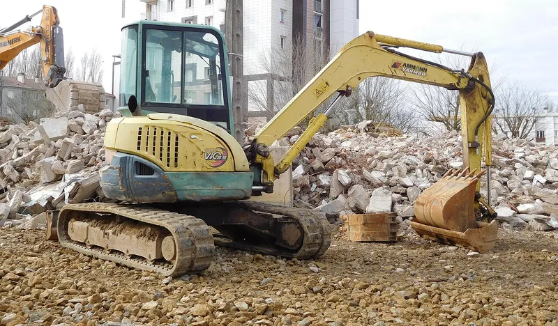 Yanmar ViO50-6B — Bagry a rýpadla